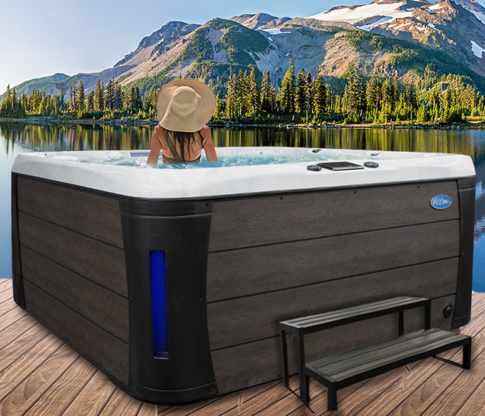 Calspas hot tub being used in a family setting - hot tubs spas for sale Bryan