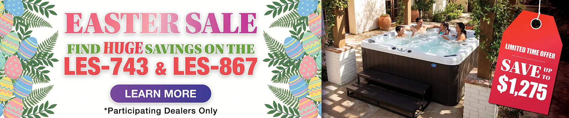 Calspas hot tub being used in a family setting - Bryan